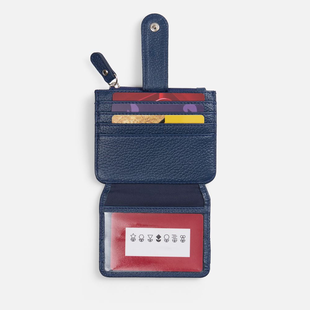 Картхолдер на молнии Unison — пример нанесения логотипа (сделано в России) | Print Logo