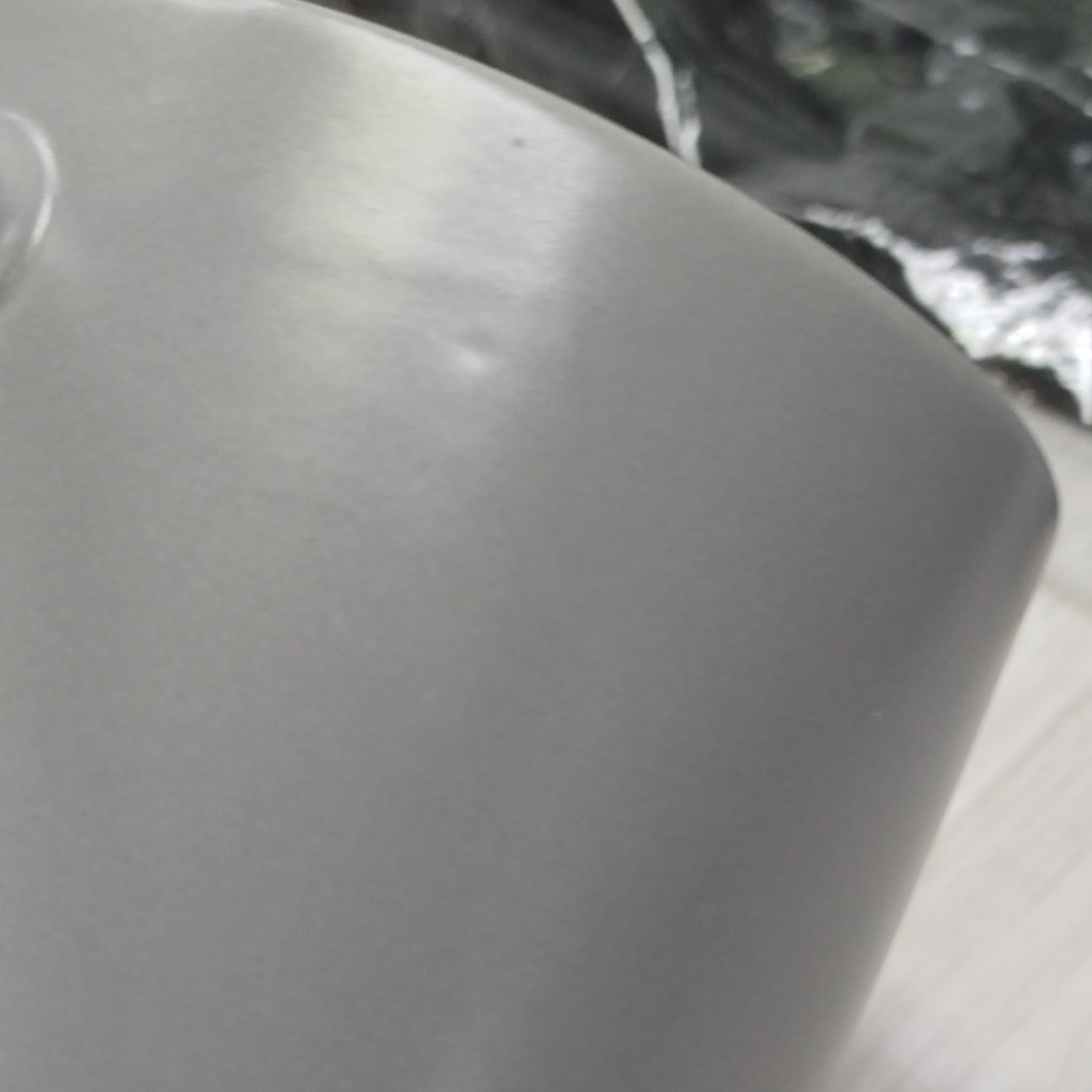 Кружка матовая Rita, 410мл, серый