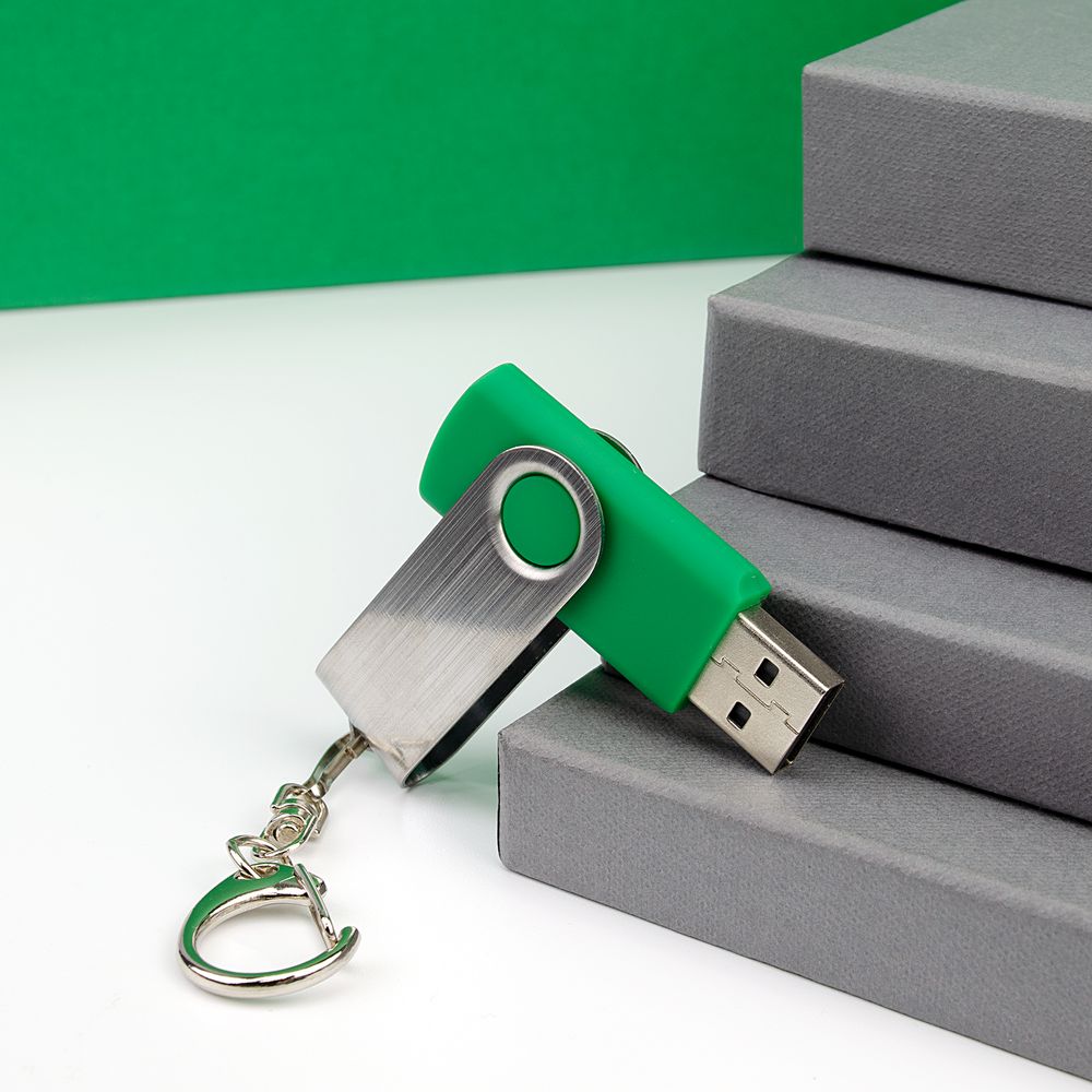 Флешка Twist, красная