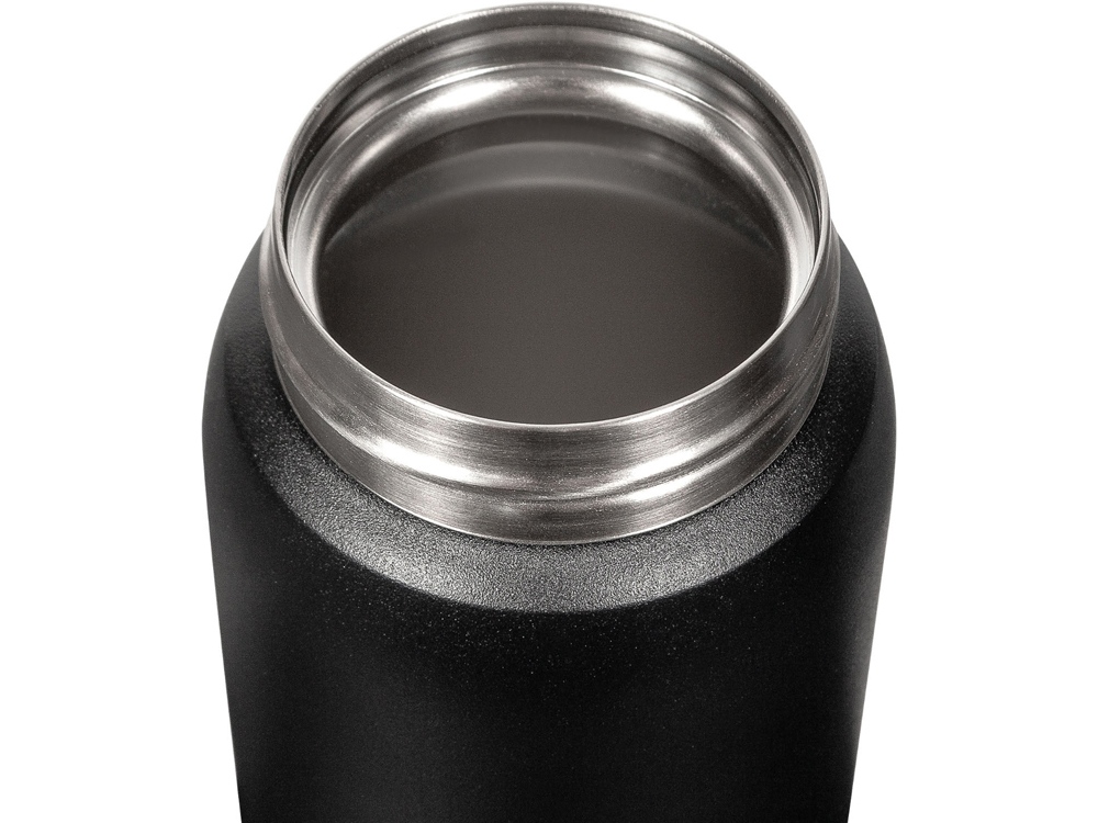 Термокружка Relaxika 701 (0,48 литра), черная (без лого)