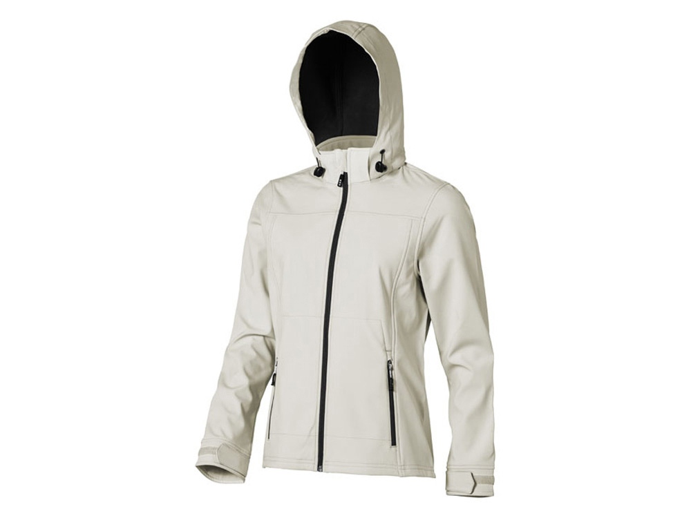 Куртка софтшел Langley женская, светло-серый