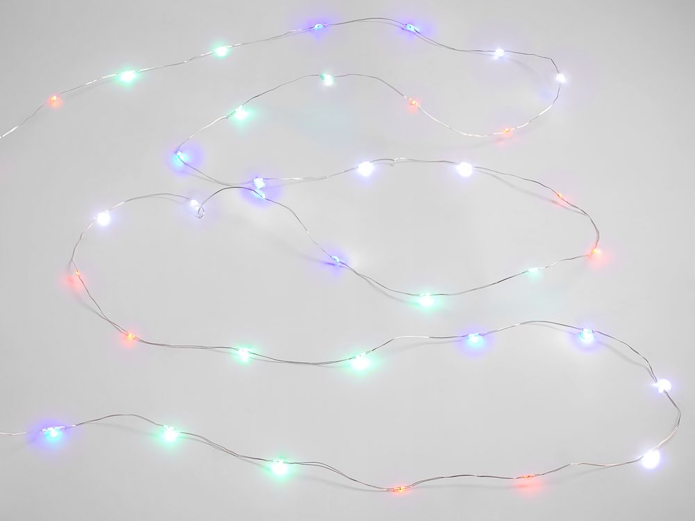 Гирлянда музыкальная Carols — пример нанесения логотипа () | Print Logo