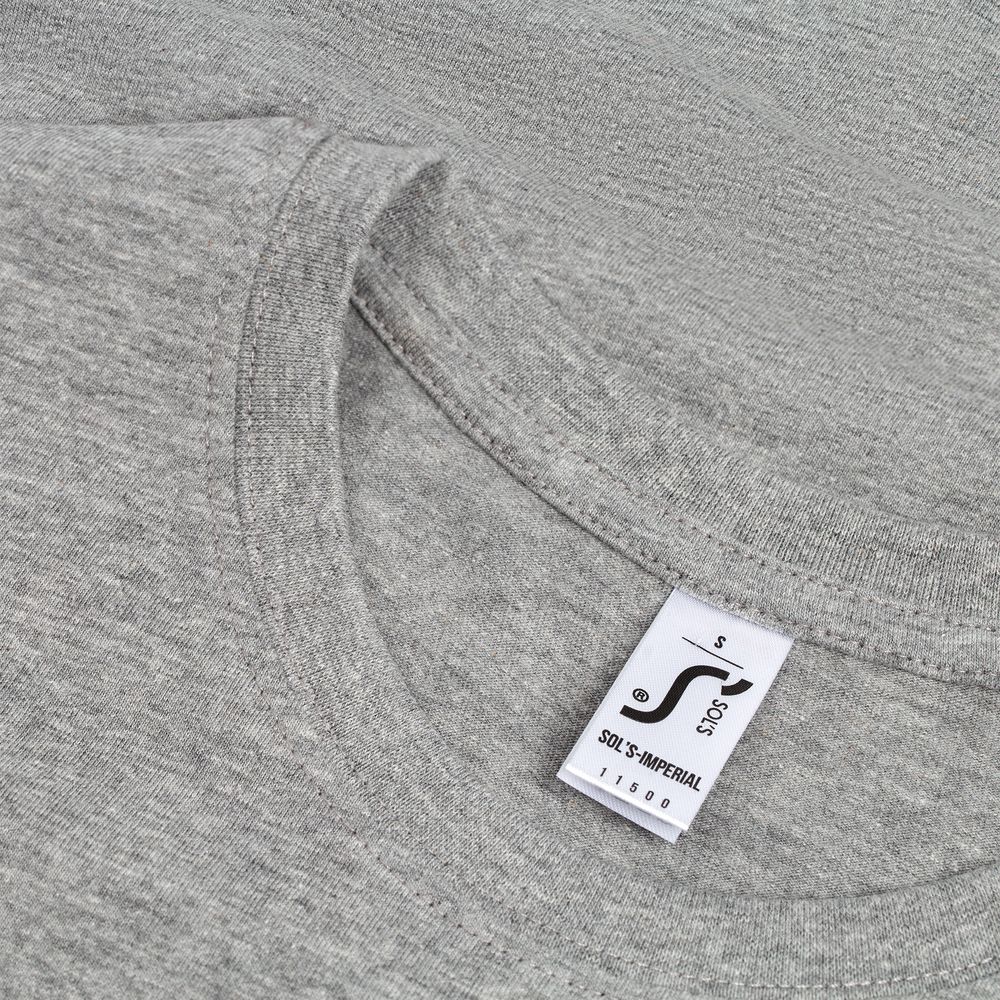 Футболка Imperial 190 серый меланж, размер XXL