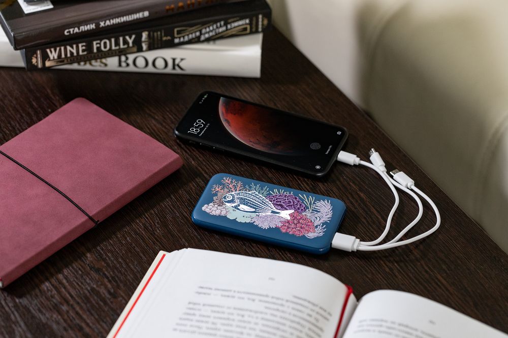 Аккумулятор с подсветкой markBright Town, 5000 мАч