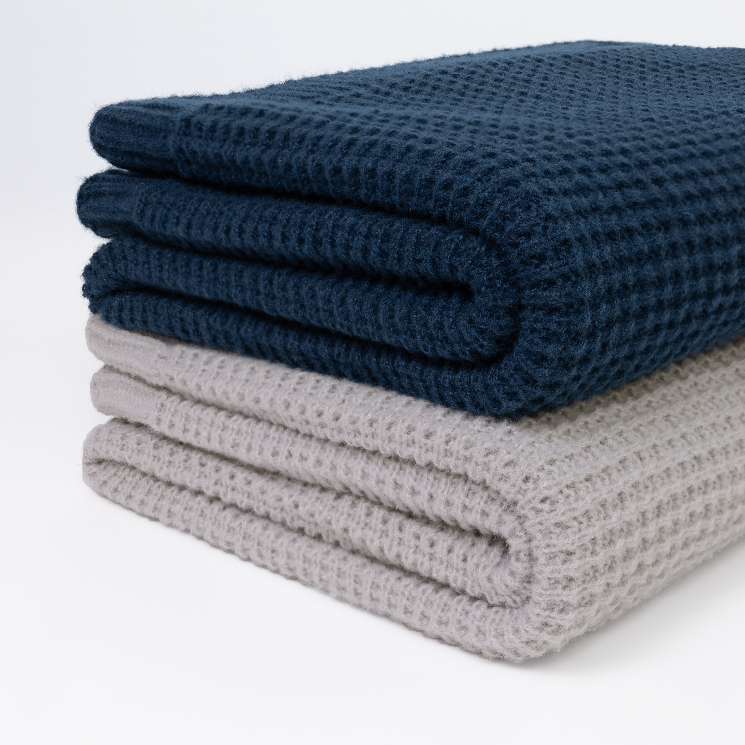 Плед Мальта Софт (Malta Soft) вязаный, 160*90 см, серый