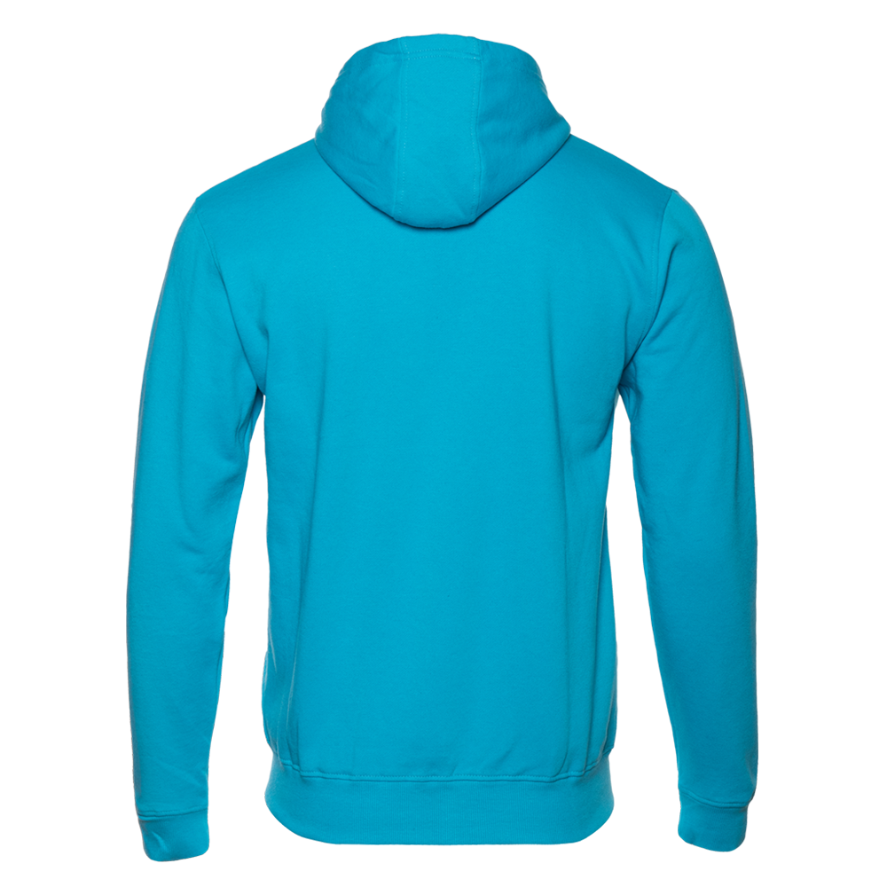 Толстовка мужская STAN с капюшоном на молнии футер с начёсом 280, 17, Бирюзовый,  (32)  (44/XS)