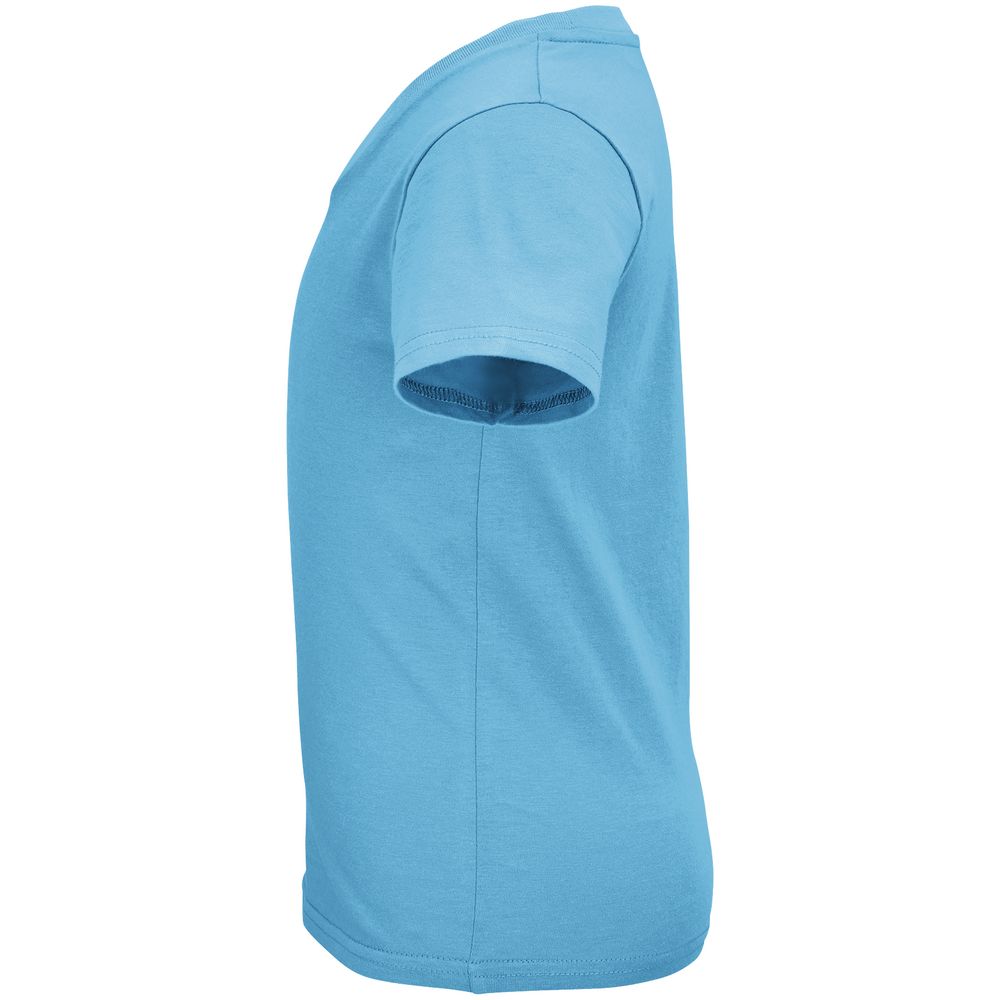 Футболка детская Crusader Kids, бирюзовая, на рост 96-104 см (4 года)