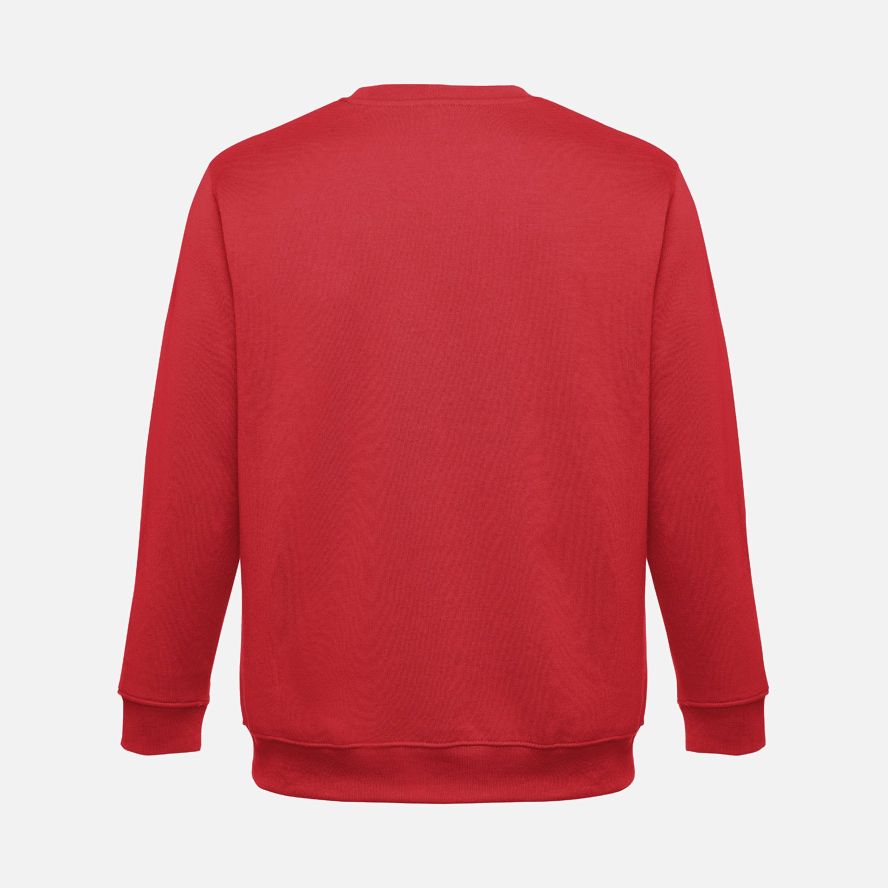 Свитшот унисекс Delta, красный, размер S