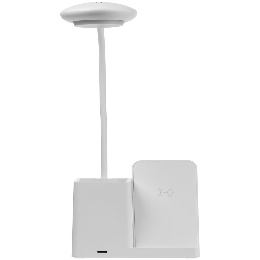 Лампа с органайзером и беспроводной зарядкой writeLight, ver. 2 фото на сайте Print Logo.