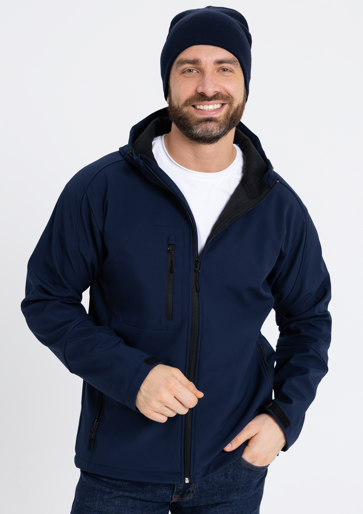 Шапка STAN акрил 116, Тёмно-синий,  (46)  (56-58/ONE SIZE)