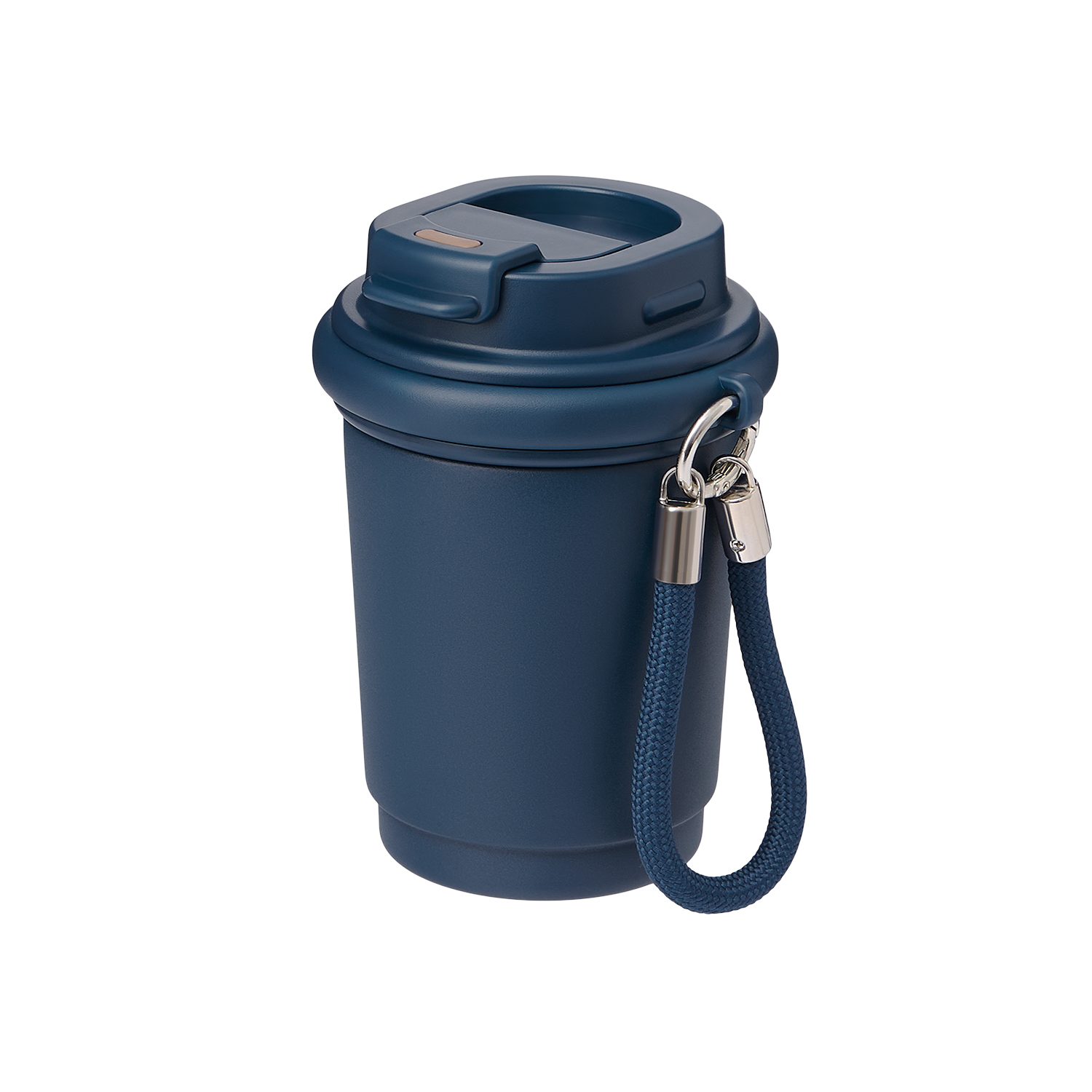 Термокружка вакуумная Сидней (Sydney), серебряная — пример нанесения логотипа (Portobello Термокружки) | Print Logo