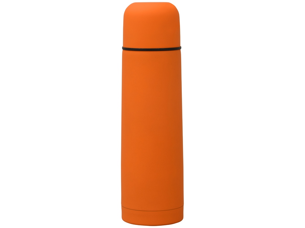 Термос Ямал Soft Touch с чехлом, 500мл, оранжевый