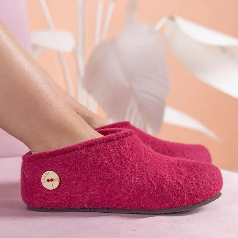 Домашние валенки Cant, розовые (вереск), размер 45