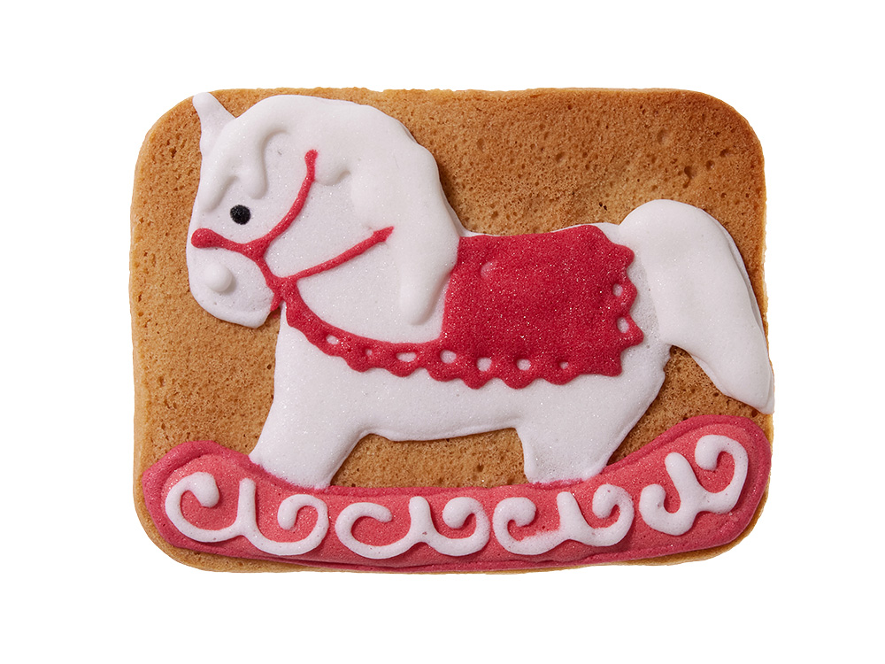 Пряник имбирный Лошадка с логотипом  | Print Logo