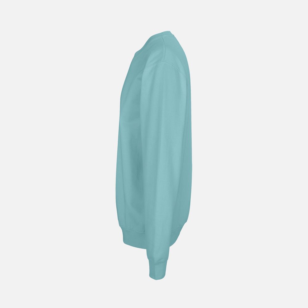 Свитшот унисекс Columbia, голубой (морская волна), размер 3XL