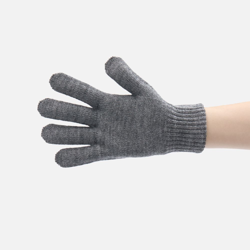 Перчатки Nobilis Mono, серый меланж, размер S/M