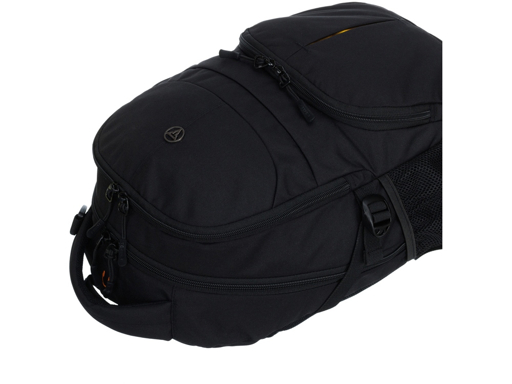 Рюкзак TORBER ROCKIT, чёрный, полиэстер, 33х15х45 см, 22 л