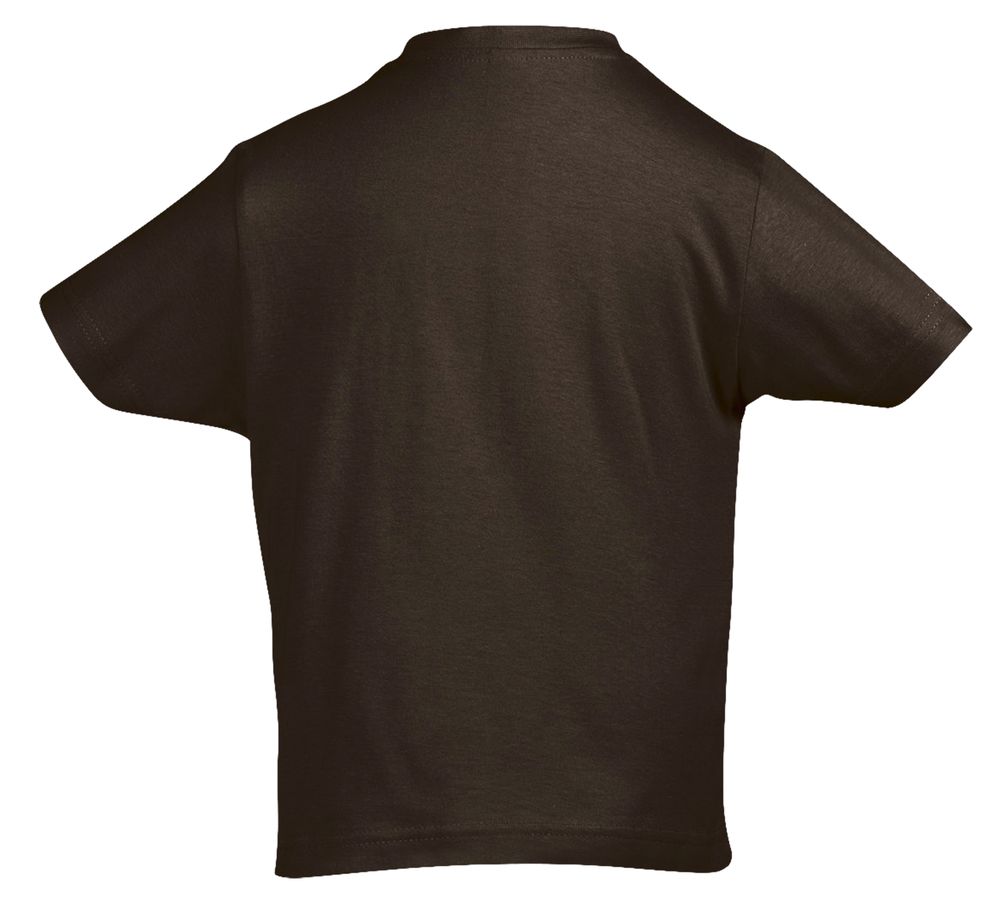 Футболка детская Imperial Kids шоколадно-коричневая, на рост 106-116 см (6 лет)