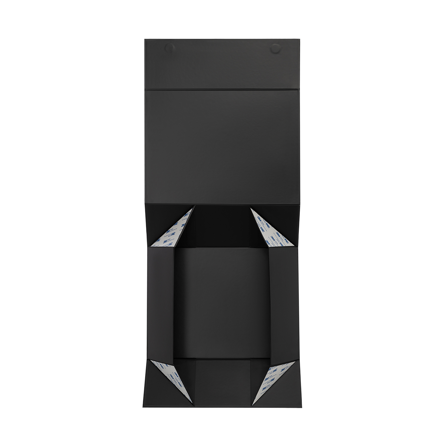 Подарочная коробка-трансформер средняя, серая — пример нанесения логотипа (Portobello подарочная упаковка) | Print Logo