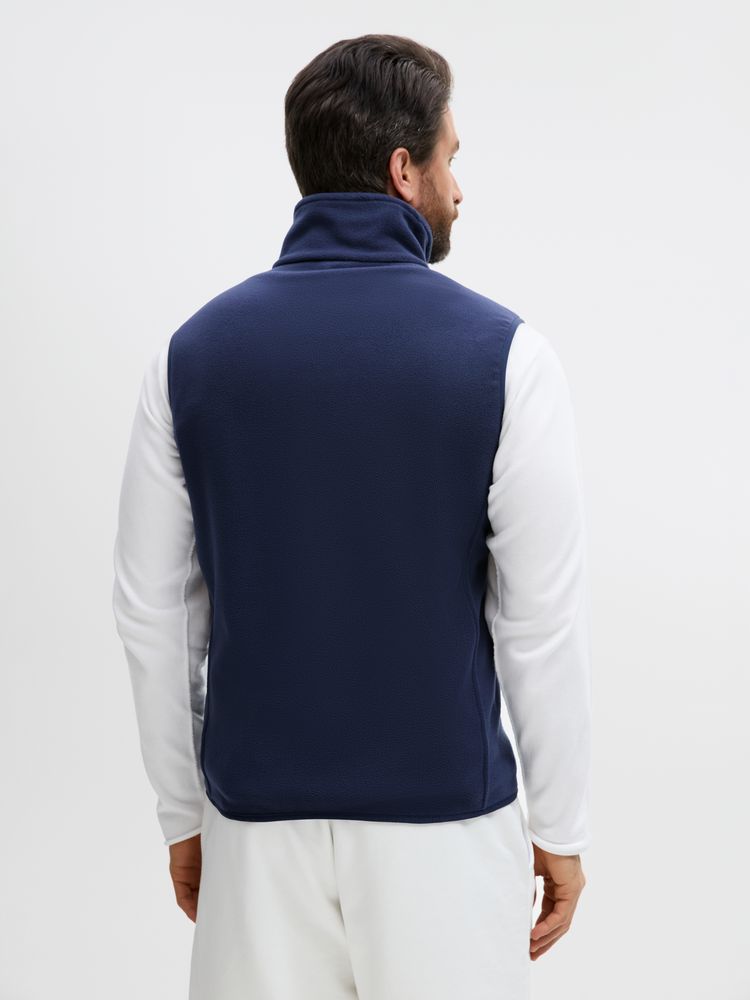 Жилет флисовый унисекс Ben Mac, темно-синий, размер 3XL