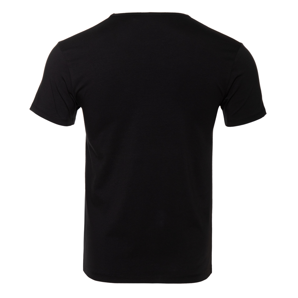 Футболка мужская STAN хлопок/эластан 180, 37, Чёрный,  (20)  (44/XS)