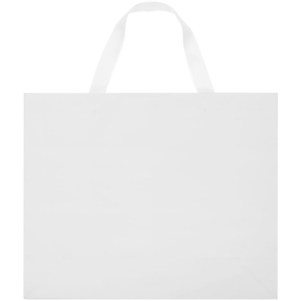 Пакет бумажный Manilla L — пример нанесения логотипа () | Print Logo