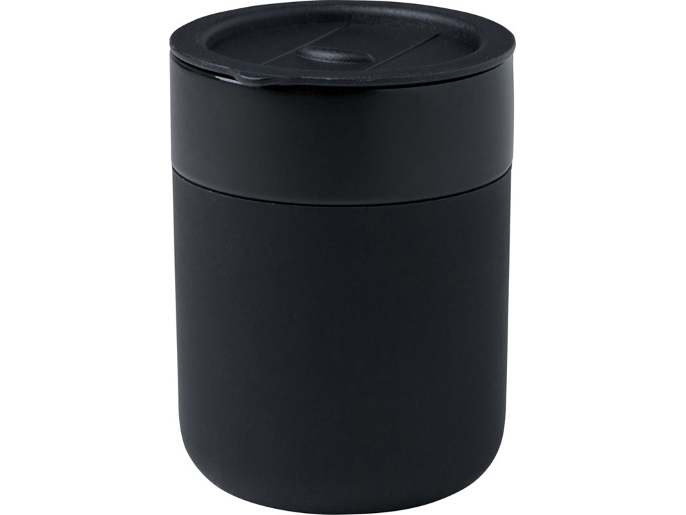 Кружка Java с силиконовой оберткой и пластиковой крышкой с логотипом  | Print Logo