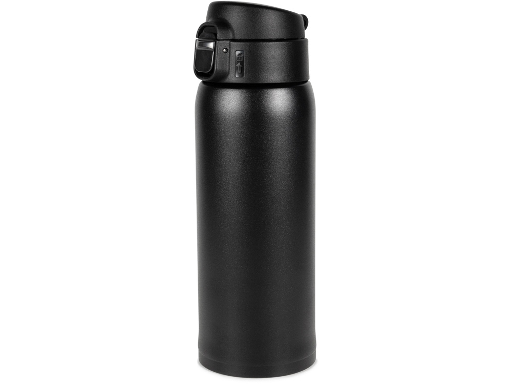 Термокружка Relaxika 701 (0,48 литра), черная (без лого)