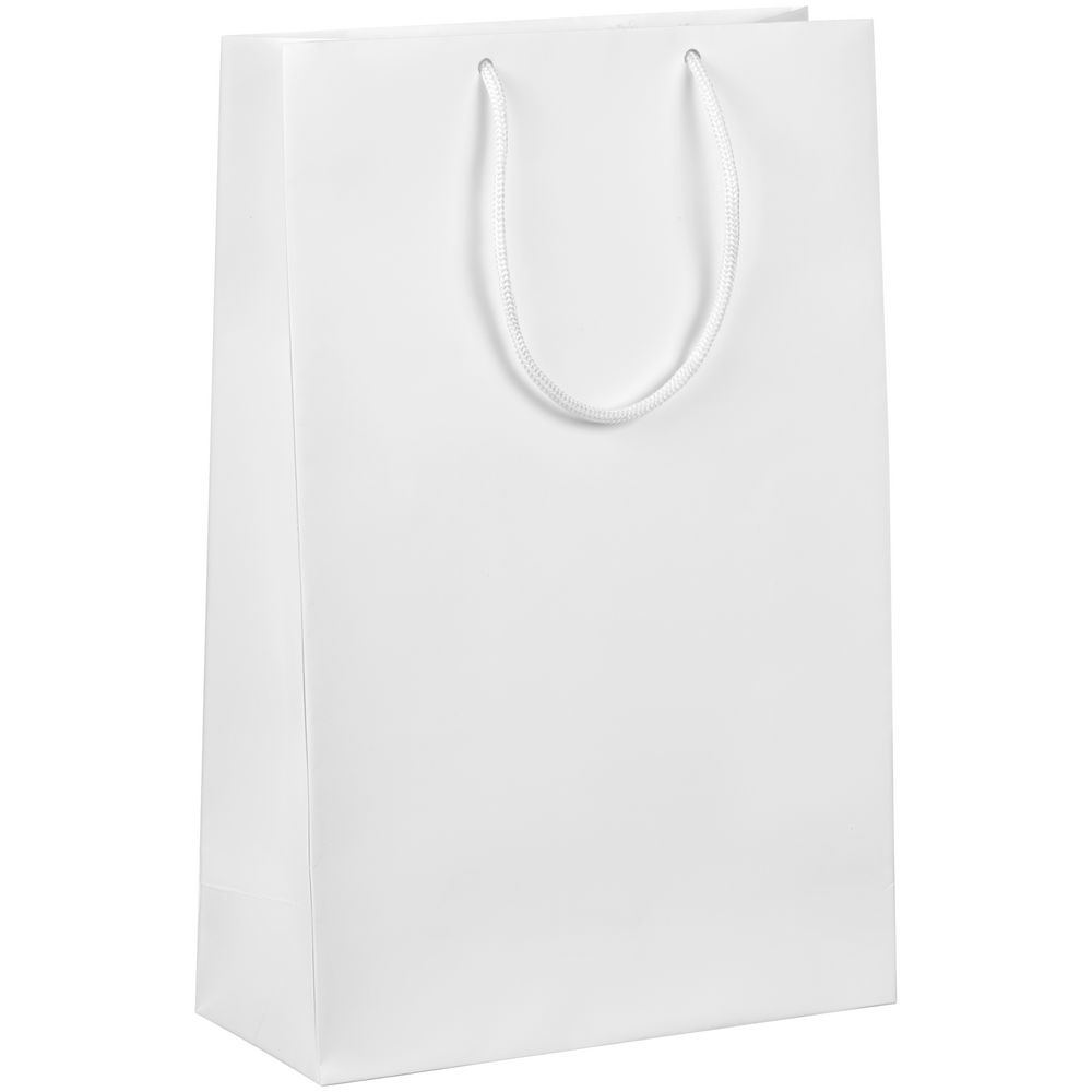 Пакет бумажный с ламинацией Lami L — пример нанесения логотипа (сделано в России) | Print Logo