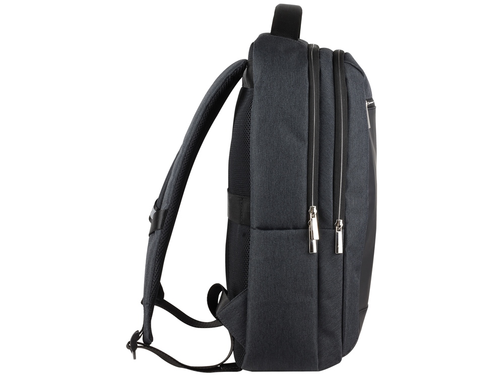 Рюкзак мужской BUGATTI СЕРА | SERA 15'', антрацитовый, полиэстер, 32х12х46 см, 16 л