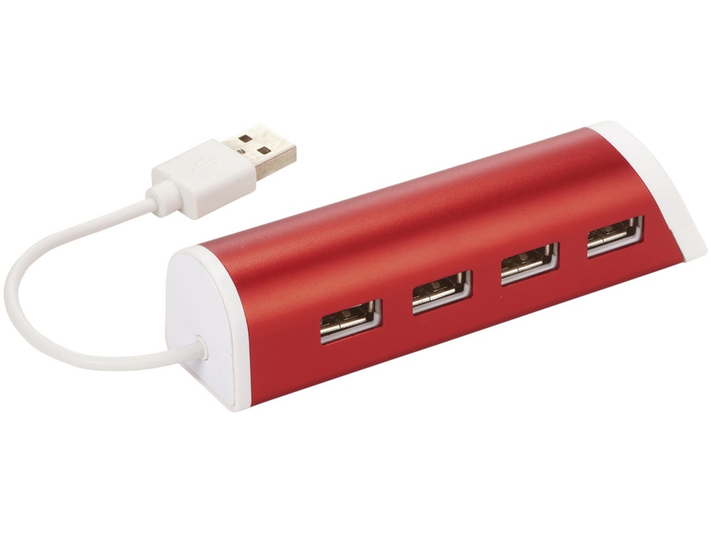 USB Hub на 4 порта с подставкой для телефона с логотипом Avenue | Print Logo