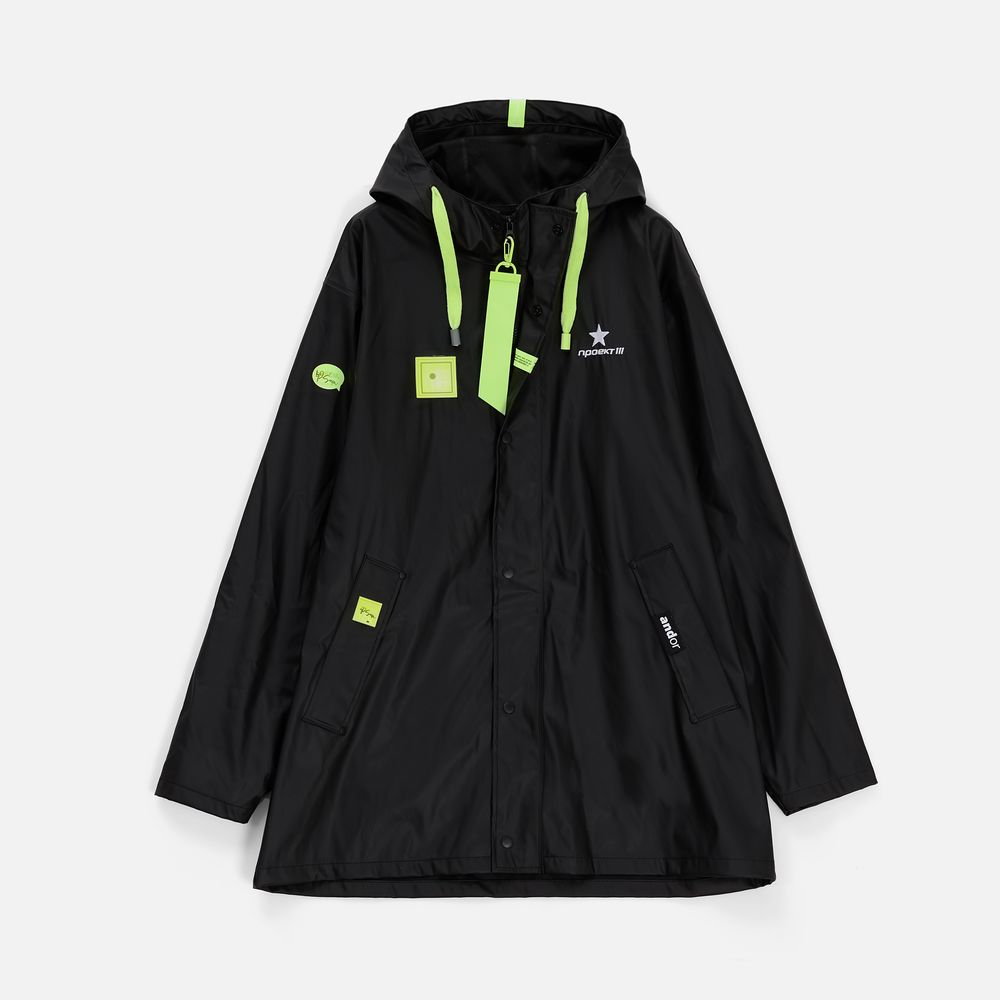 Плоский шнур Cord L, желтый неон