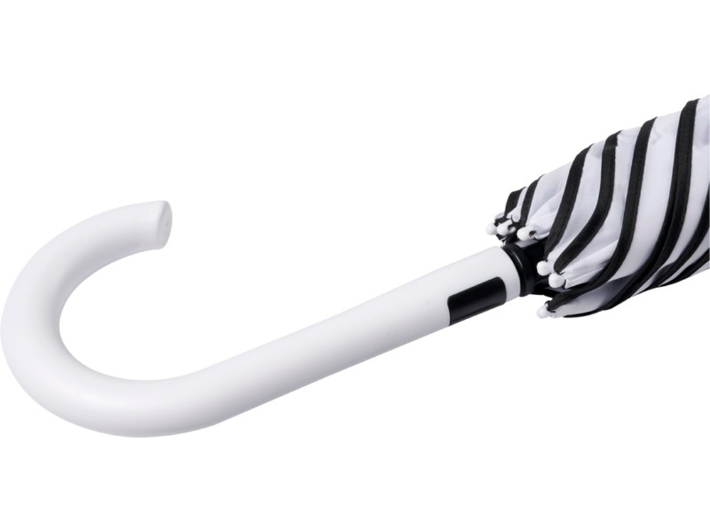 Ветрозащитный автоматический цветной зонт Kaia 23, белый