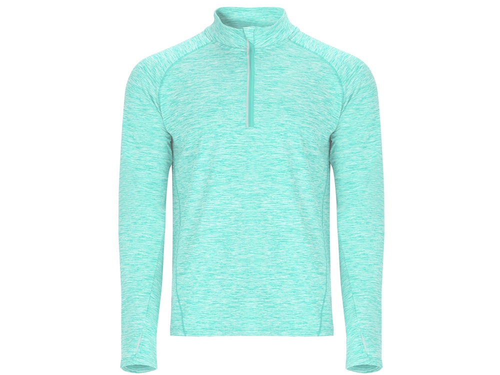 Толстовка с воротом на молнии Melbourne мужская с логотипом Roly | Print Logo