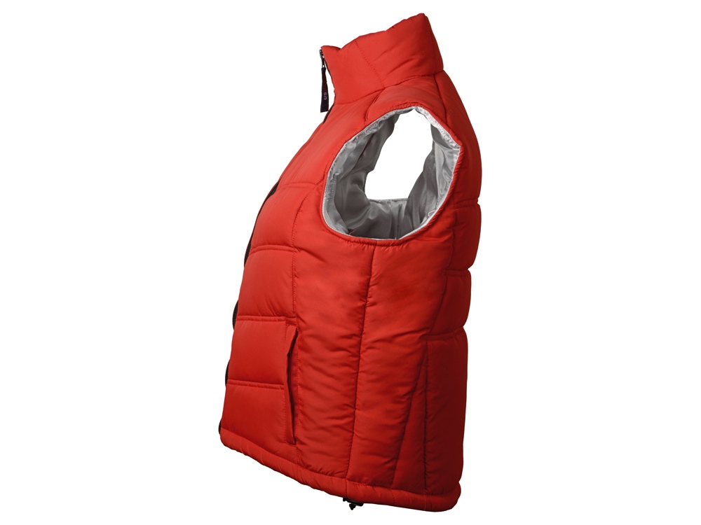 Жилет Vigour женский, красный/стальной