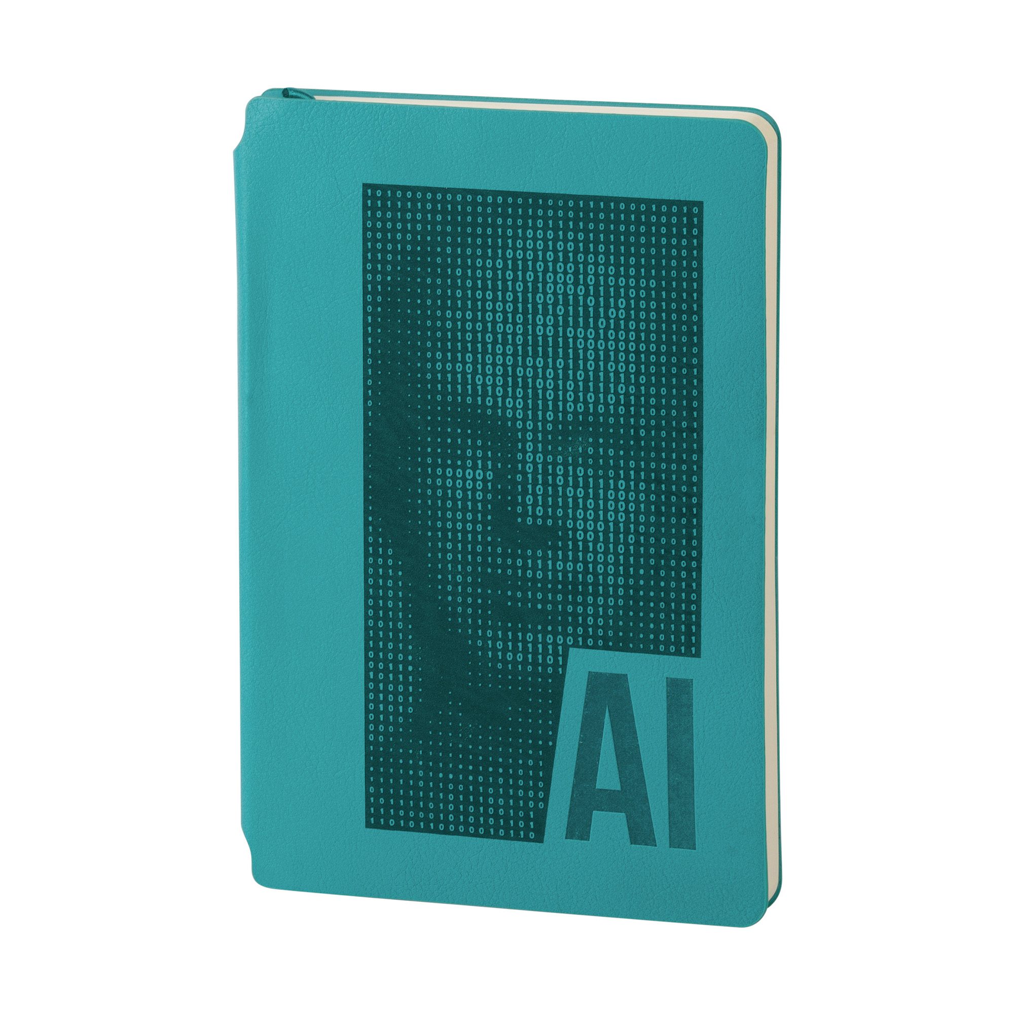 Ежедневник недатированный "Альба", формат А5, гибкая обложка, зеленый