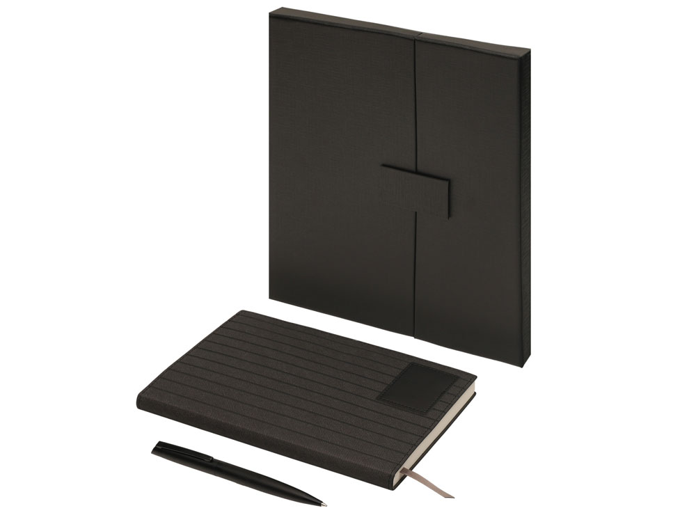 Подарочный набор Bradbury &Co с блокнотом А5 и ручкой с логотипом Lettertone | Print Logo