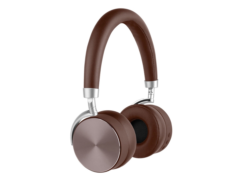 Наушники Mysound BH-12 Brown с логотипом Rombica | Print Logo
