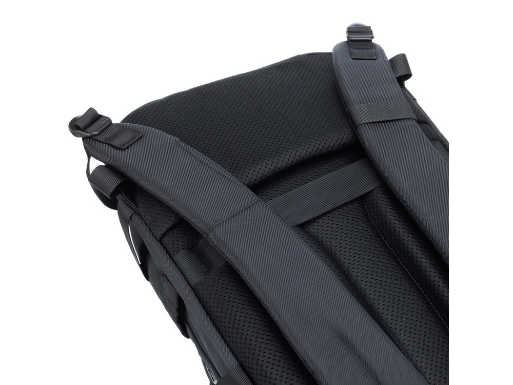 Рюкзак TORBER ВОЯЖ с отделением для ноутбука 18'', черный, полиэстер 900D, 34х16х47 см, 20 л