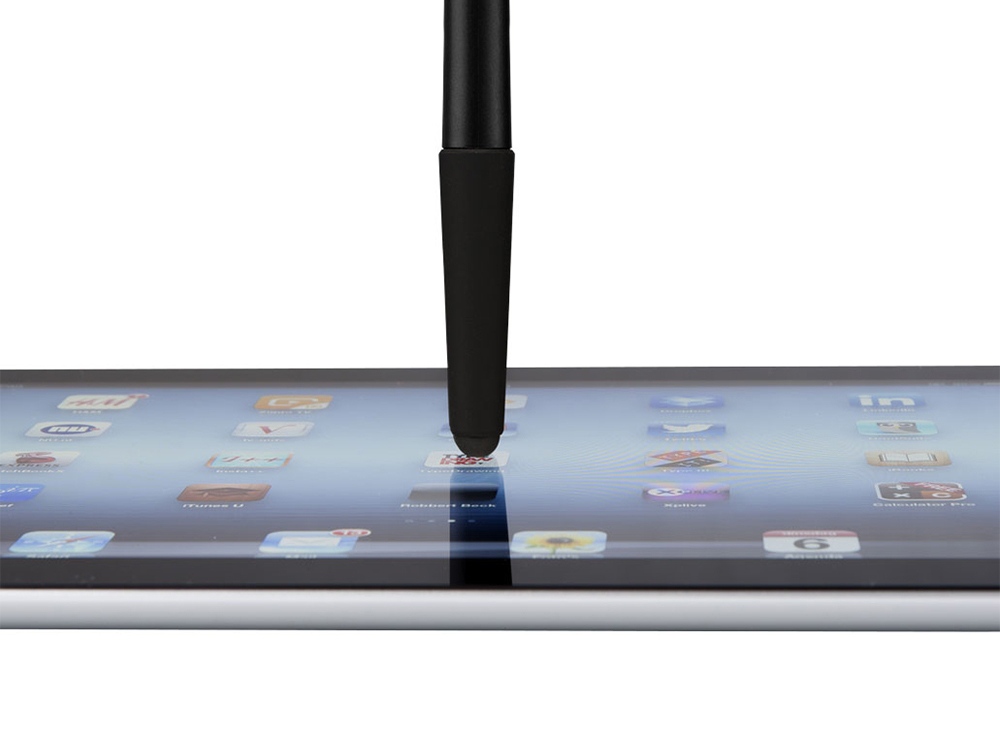 Ручка - стилус Gumi, черный, черные чернила