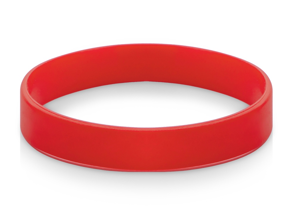 Силиконовый браслет Forest 202*12 мм, красный