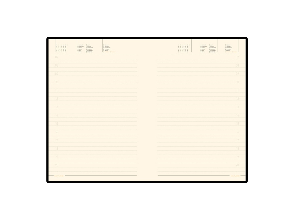 Ежедневник А5 недатированный Trend, серый