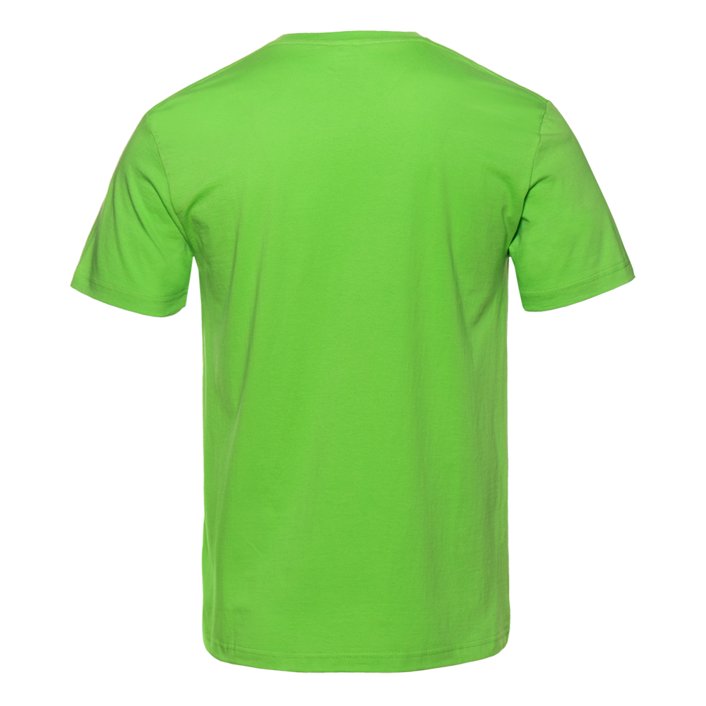 Футболка унисекс без бокового шва STAN хлопок 160, 02, Ярко-зелёный,  (26)  (54/XXL)