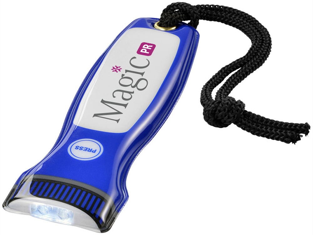 Фонарик на магните A-tract, ярко-синий