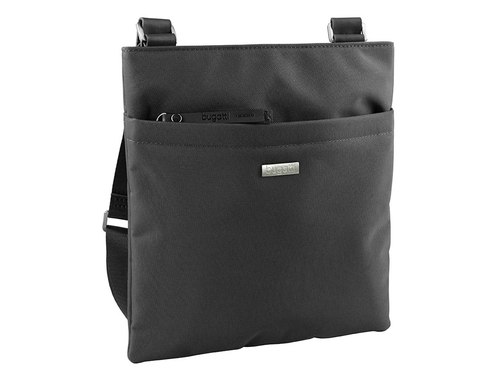 Сумка наплечная тонкая Contratempo с логотипом BUGATTI | Print Logo