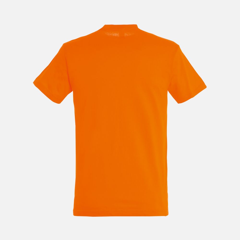 Футболка унисекс Titan, оранжевая, размер XXL