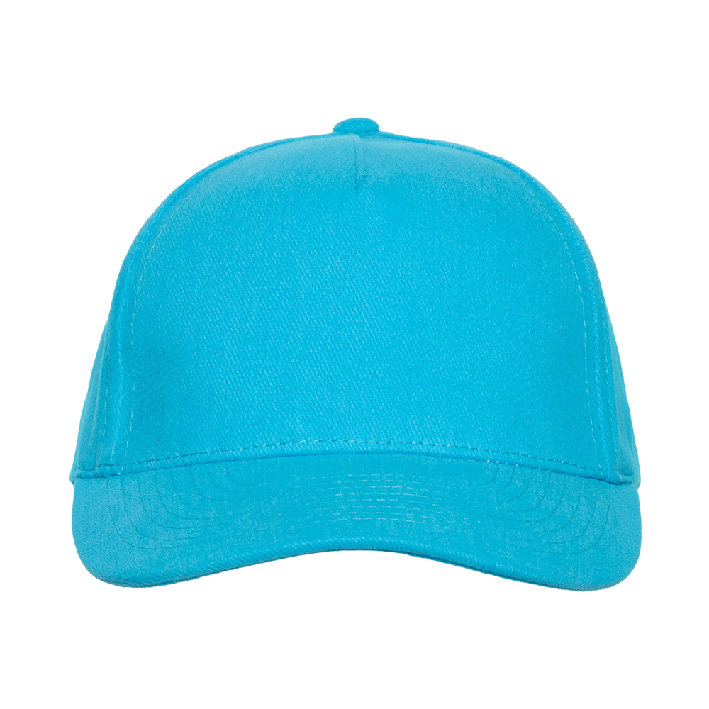 Бейсболка STAN 5 клиньев хлопок 280, 03, Бирюзовый,  (32)  (56-58)