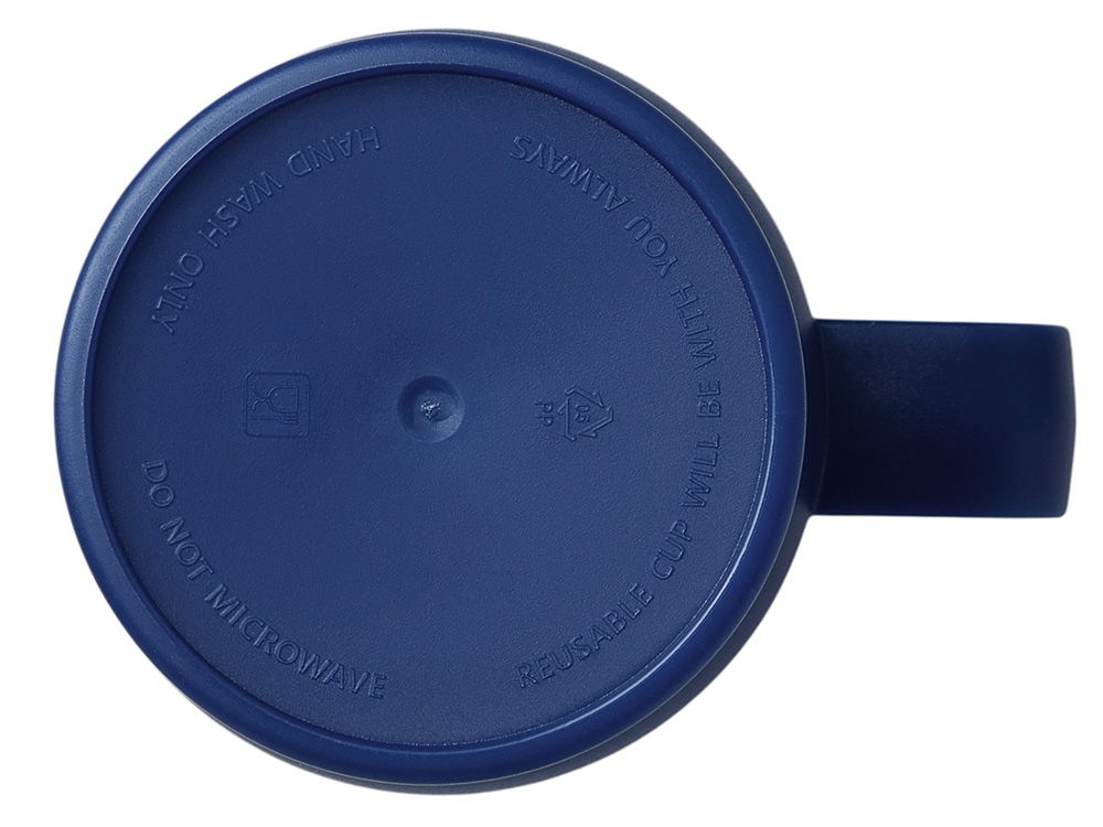 Термокружка Кенчер с двойными стенками из нержавеющей стали 304 и полипропилена, королевский синий