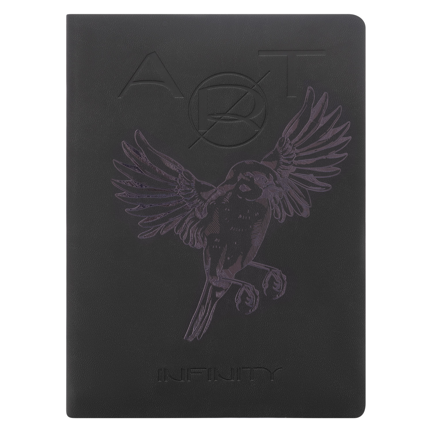 Ежедневник Латте софт-тач (Latte soft touch) недатированный, синий