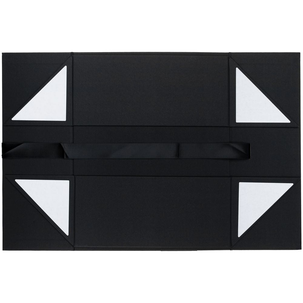 Коробка складная Rusetti, L — пример нанесения логотипа () | Print Logo